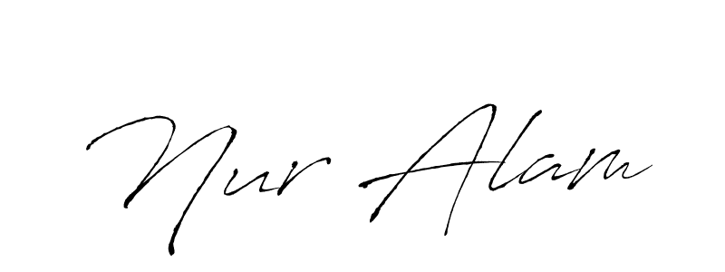 Nur Alam stylish signature style. Best Handwritten Sign (Antro_Vectra) for my name. Handwritten Signature Collection Ideas for my name Nur Alam. Nur Alam signature style 6 images and pictures png