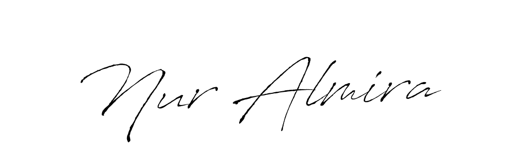 Best and Professional Signature Style for Nur Almira. Antro_Vectra Best Signature Style Collection. Nur Almira signature style 6 images and pictures png