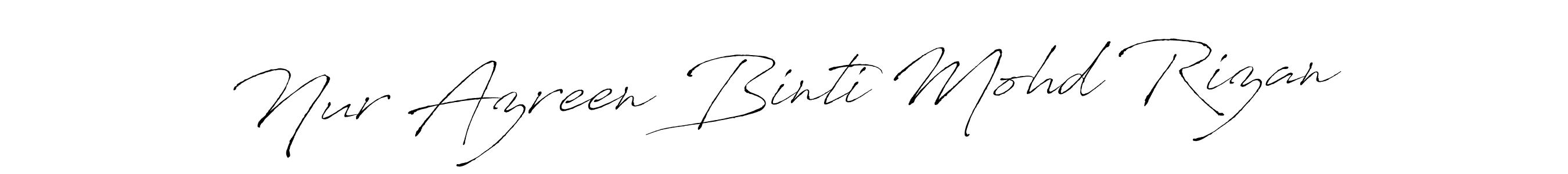 Also You can easily find your signature by using the search form. We will create Nur Azreen Binti Mohd Rizan name handwritten signature images for you free of cost using Antro_Vectra sign style. Nur Azreen Binti Mohd Rizan signature style 6 images and pictures png