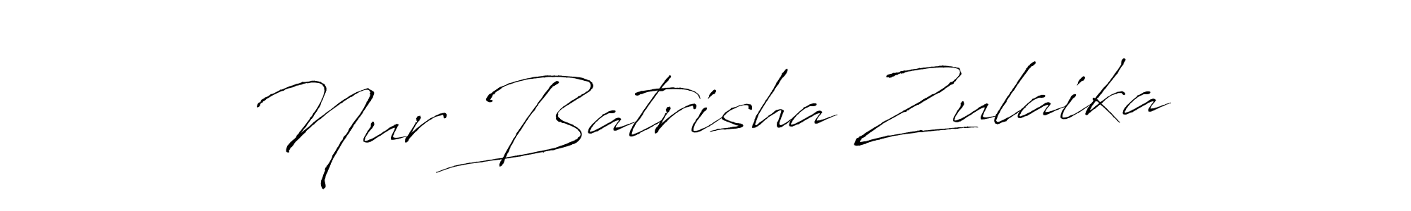 See photos of Nur Batrisha Zulaika official signature by Spectra . Check more albums & portfolios. Read reviews & check more about Antro_Vectra font. Nur Batrisha Zulaika signature style 6 images and pictures png