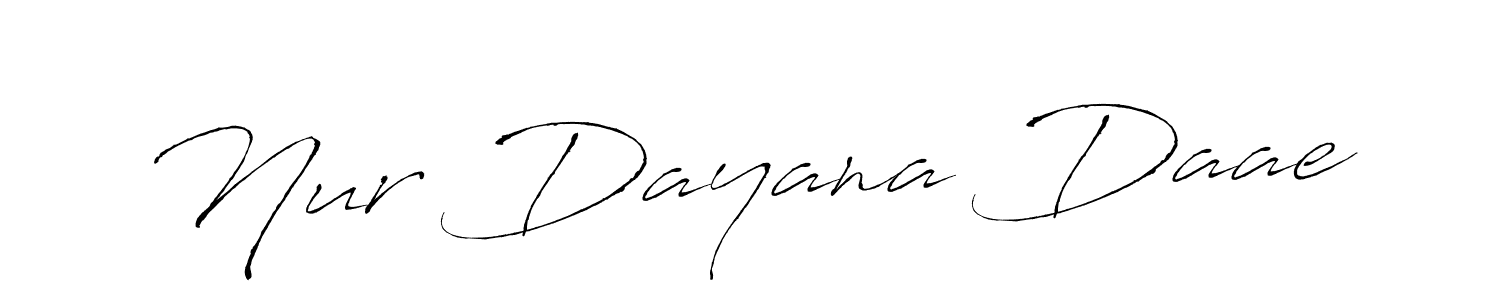 Make a beautiful signature design for name Nur Dayana Daae. Use this online signature maker to create a handwritten signature for free. Nur Dayana Daae signature style 6 images and pictures png
