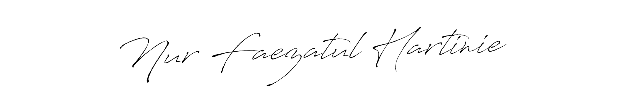 Use a signature maker to create a handwritten signature online. With this signature software, you can design (Antro_Vectra) your own signature for name Nur Faezatul Hartinie. Nur Faezatul Hartinie signature style 6 images and pictures png