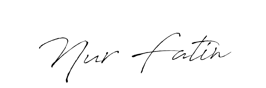 Also we have Nur Fatin name is the best signature style. Create professional handwritten signature collection using Antro_Vectra autograph style. Nur Fatin signature style 6 images and pictures png