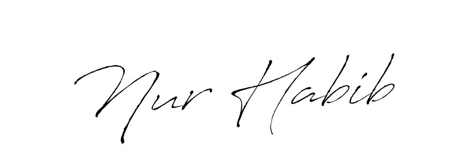 See photos of Nur Habib official signature by Spectra . Check more albums & portfolios. Read reviews & check more about Antro_Vectra font. Nur Habib signature style 6 images and pictures png