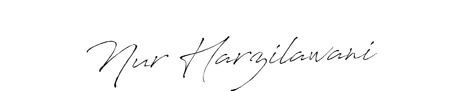 You should practise on your own different ways (Antro_Vectra) to write your name (Nur Harzilawani) in signature. don't let someone else do it for you. Nur Harzilawani signature style 6 images and pictures png