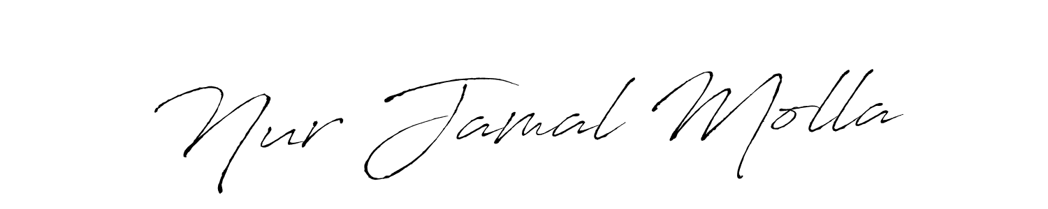 You should practise on your own different ways (Antro_Vectra) to write your name (Nur Jamal Molla) in signature. don't let someone else do it for you. Nur Jamal Molla signature style 6 images and pictures png