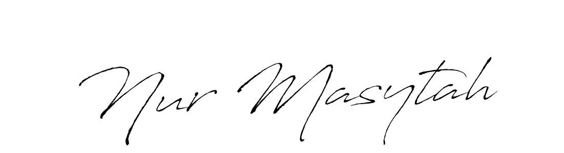 Once you've used our free online signature maker to create your best signature Antro_Vectra style, it's time to enjoy all of the benefits that Nur Masytah name signing documents. Nur Masytah signature style 6 images and pictures png
