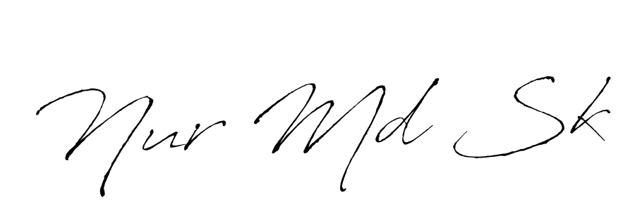Use a signature maker to create a handwritten signature online. With this signature software, you can design (Antro_Vectra) your own signature for name Nur Md Sk. Nur Md Sk signature style 6 images and pictures png