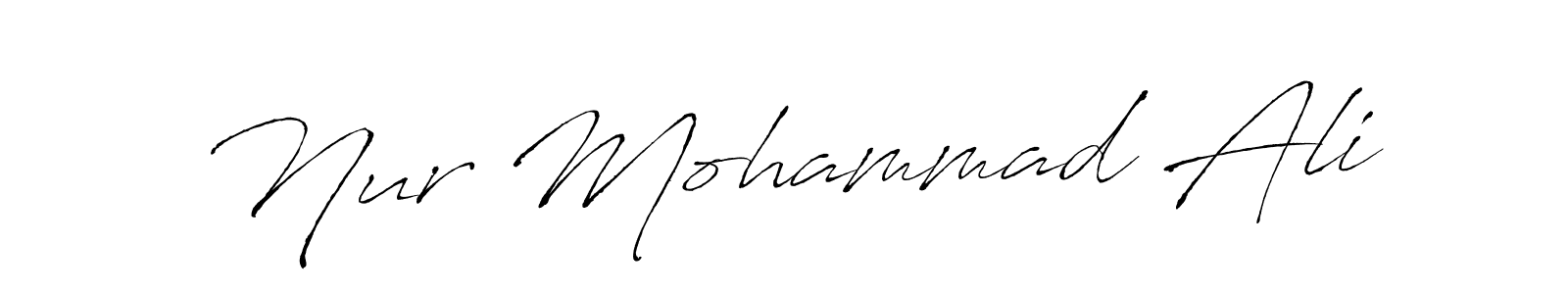 You can use this online signature creator to create a handwritten signature for the name Nur Mohammad Ali. This is the best online autograph maker. Nur Mohammad Ali signature style 6 images and pictures png
