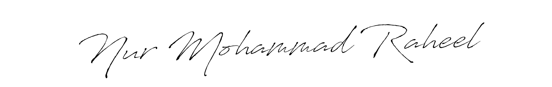 Once you've used our free online signature maker to create your best signature Antro_Vectra style, it's time to enjoy all of the benefits that Nur Mohammad Raheel name signing documents. Nur Mohammad Raheel signature style 6 images and pictures png