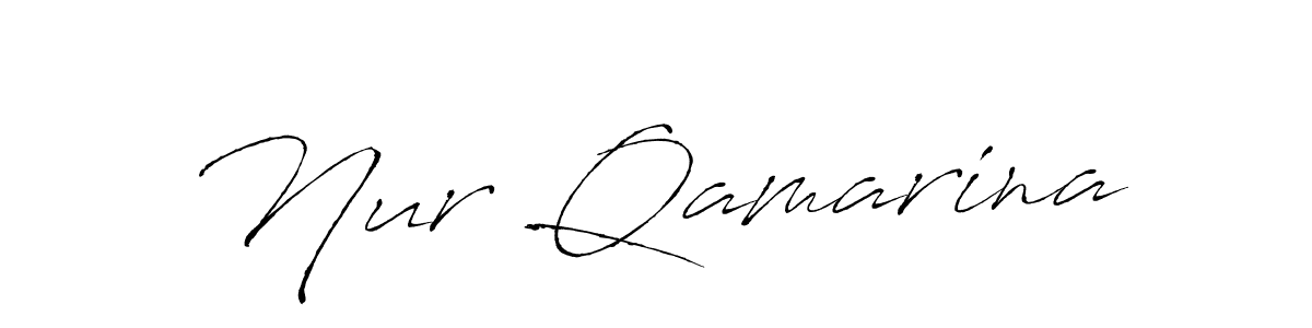 This is the best signature style for the Nur Qamarina name. Also you like these signature font (Antro_Vectra). Mix name signature. Nur Qamarina signature style 6 images and pictures png
