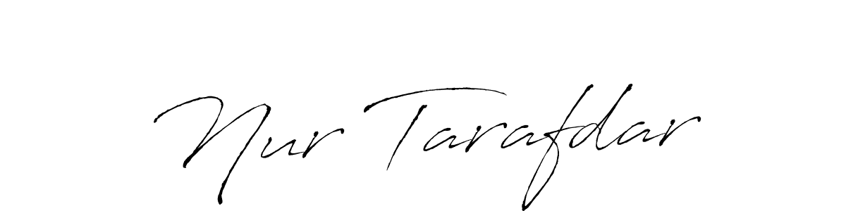 Design your own signature with our free online signature maker. With this signature software, you can create a handwritten (Antro_Vectra) signature for name Nur Tarafdar. Nur Tarafdar signature style 6 images and pictures png