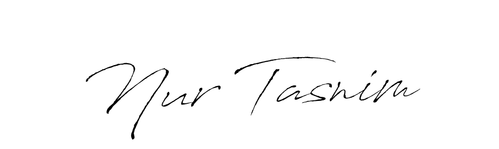 How to make Nur Tasnim signature? Antro_Vectra is a professional autograph style. Create handwritten signature for Nur Tasnim name. Nur Tasnim signature style 6 images and pictures png