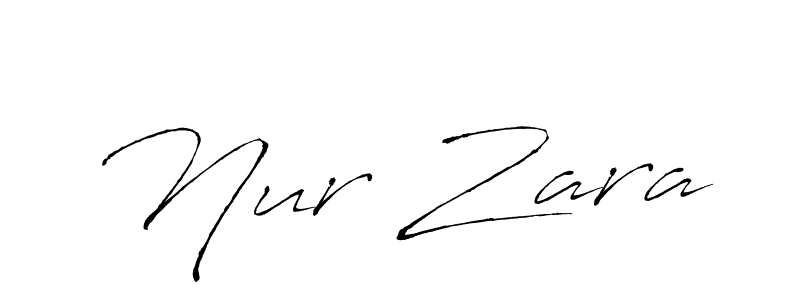 Similarly Antro_Vectra is the best handwritten signature design. Signature creator online .You can use it as an online autograph creator for name Nur Zara. Nur Zara signature style 6 images and pictures png