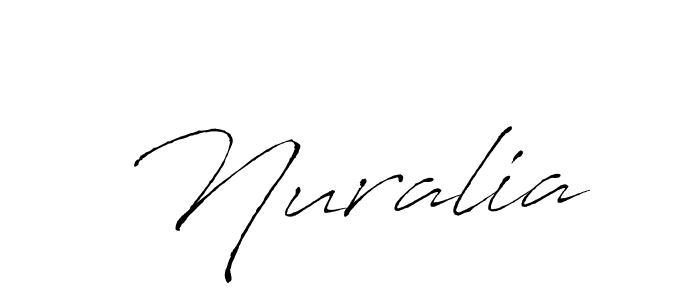 Create a beautiful signature design for name Nuralia. With this signature (Antro_Vectra) fonts, you can make a handwritten signature for free. Nuralia signature style 6 images and pictures png