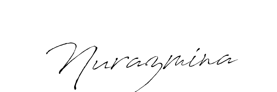 This is the best signature style for the Nurazmina name. Also you like these signature font (Antro_Vectra). Mix name signature. Nurazmina signature style 6 images and pictures png