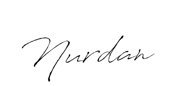 You should practise on your own different ways (Antro_Vectra) to write your name (Nurdan) in signature. don't let someone else do it for you. Nurdan signature style 6 images and pictures png