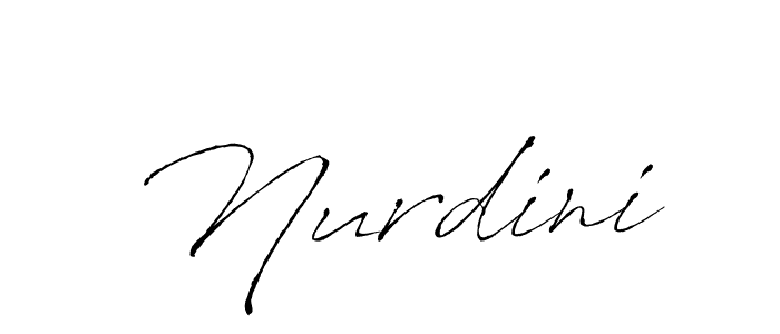 if you are searching for the best signature style for your name Nurdini. so please give up your signature search. here we have designed multiple signature styles  using Antro_Vectra. Nurdini signature style 6 images and pictures png