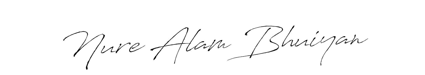 Similarly Antro_Vectra is the best handwritten signature design. Signature creator online .You can use it as an online autograph creator for name Nure Alam Bhuiyan. Nure Alam Bhuiyan signature style 6 images and pictures png