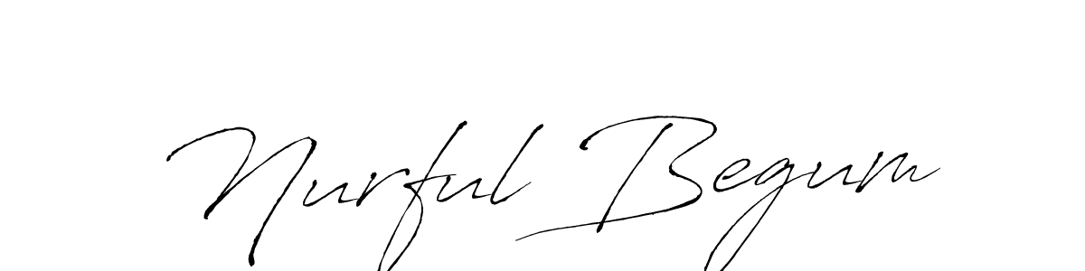 You can use this online signature creator to create a handwritten signature for the name Nurful Begum. This is the best online autograph maker. Nurful Begum signature style 6 images and pictures png