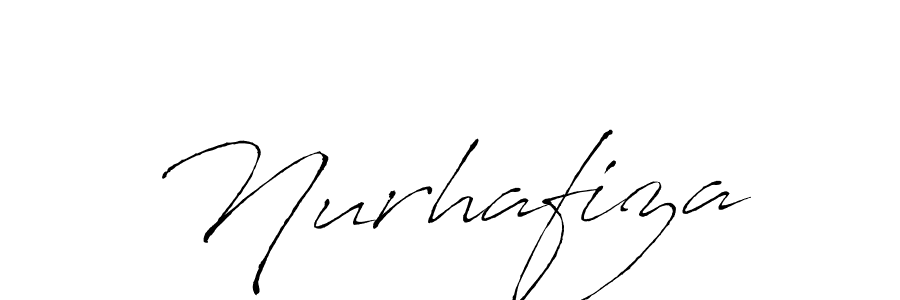 Make a beautiful signature design for name Nurhafiza. With this signature (Antro_Vectra) style, you can create a handwritten signature for free. Nurhafiza signature style 6 images and pictures png