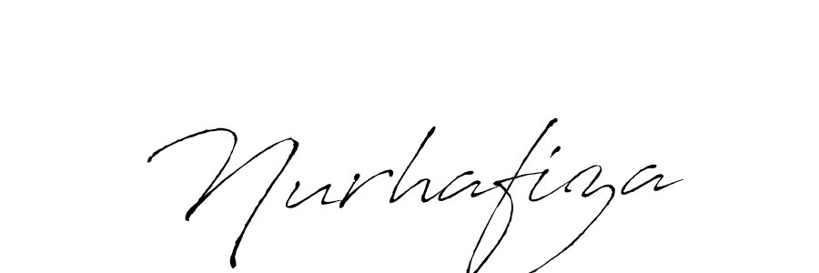 How to make Nurhafiza signature? Antro_Vectra is a professional autograph style. Create handwritten signature for Nurhafiza name. Nurhafiza signature style 6 images and pictures png
