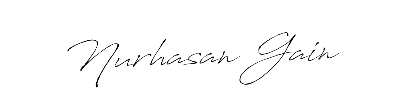 Use a signature maker to create a handwritten signature online. With this signature software, you can design (Antro_Vectra) your own signature for name Nurhasan Gain. Nurhasan Gain signature style 6 images and pictures png