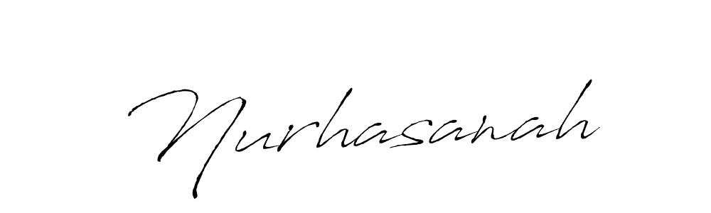 The best way (Antro_Vectra) to make a short signature is to pick only two or three words in your name. The name Nurhasanah include a total of six letters. For converting this name. Nurhasanah signature style 6 images and pictures png