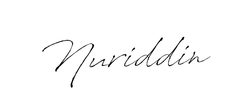 How to make Nuriddin name signature. Use Antro_Vectra style for creating short signs online. This is the latest handwritten sign. Nuriddin signature style 6 images and pictures png