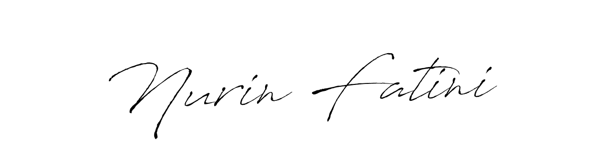 You should practise on your own different ways (Antro_Vectra) to write your name (Nurin Fatini) in signature. don't let someone else do it for you. Nurin Fatini signature style 6 images and pictures png