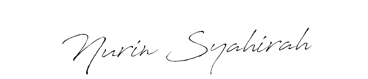 Also we have Nurin Syahirah name is the best signature style. Create professional handwritten signature collection using Antro_Vectra autograph style. Nurin Syahirah signature style 6 images and pictures png