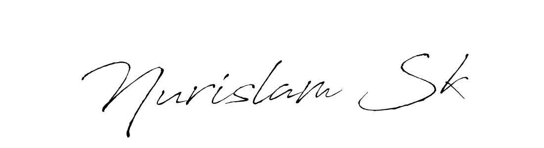 Nurislam Sk stylish signature style. Best Handwritten Sign (Antro_Vectra) for my name. Handwritten Signature Collection Ideas for my name Nurislam Sk. Nurislam Sk signature style 6 images and pictures png