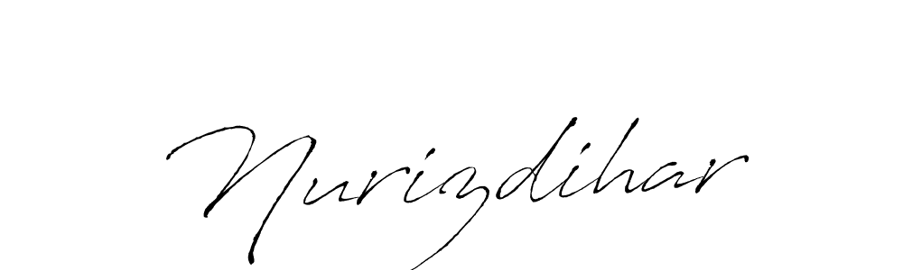 How to make Nurizdihar signature? Antro_Vectra is a professional autograph style. Create handwritten signature for Nurizdihar name. Nurizdihar signature style 6 images and pictures png