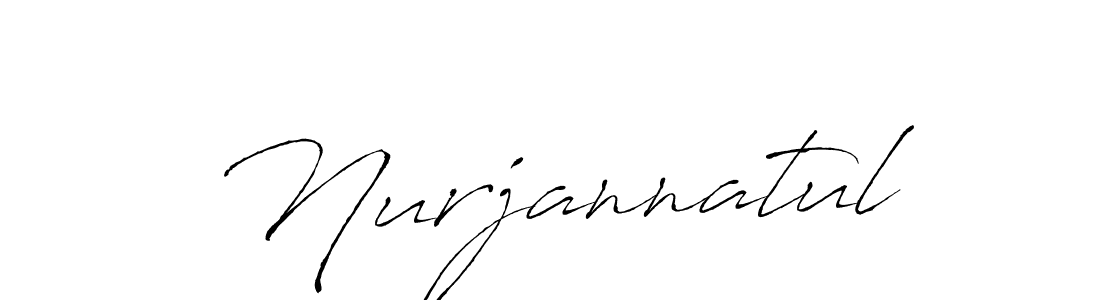 Create a beautiful signature design for name Nurjannatul. With this signature (Antro_Vectra) fonts, you can make a handwritten signature for free. Nurjannatul signature style 6 images and pictures png