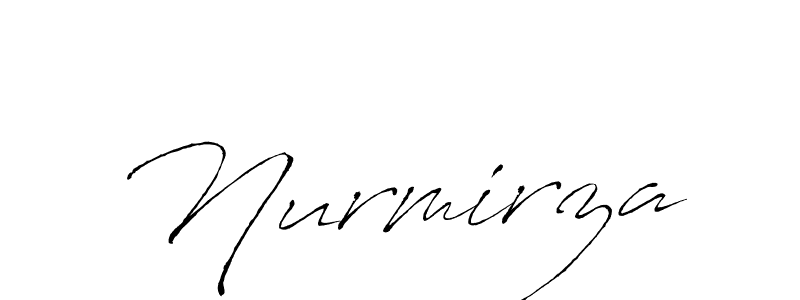 Make a beautiful signature design for name Nurmirza. With this signature (Antro_Vectra) style, you can create a handwritten signature for free. Nurmirza signature style 6 images and pictures png