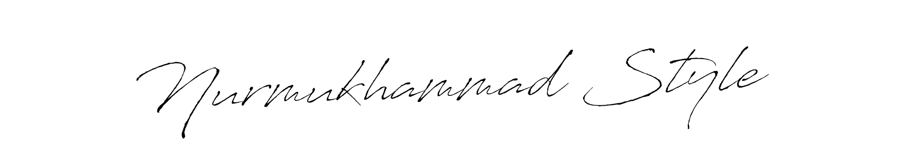 It looks lik you need a new signature style for name Nurmukhammad Style. Design unique handwritten (Antro_Vectra) signature with our free signature maker in just a few clicks. Nurmukhammad Style signature style 6 images and pictures png