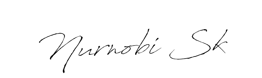 Create a beautiful signature design for name Nurnobi Sk. With this signature (Antro_Vectra) fonts, you can make a handwritten signature for free. Nurnobi Sk signature style 6 images and pictures png