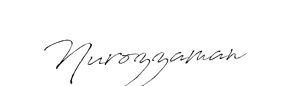 How to make Nurozzaman name signature. Use Antro_Vectra style for creating short signs online. This is the latest handwritten sign. Nurozzaman signature style 6 images and pictures png