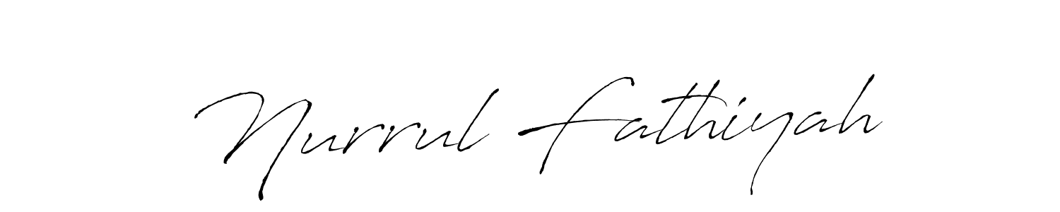 The best way (Antro_Vectra) to make a short signature is to pick only two or three words in your name. The name Nurrul Fathiyah include a total of six letters. For converting this name. Nurrul Fathiyah signature style 6 images and pictures png