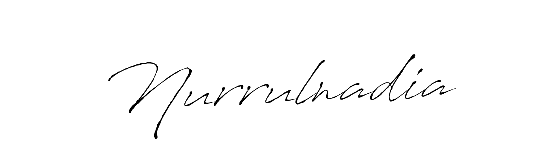 Make a short Nurrulnadia signature style. Manage your documents anywhere anytime using Antro_Vectra. Create and add eSignatures, submit forms, share and send files easily. Nurrulnadia signature style 6 images and pictures png
