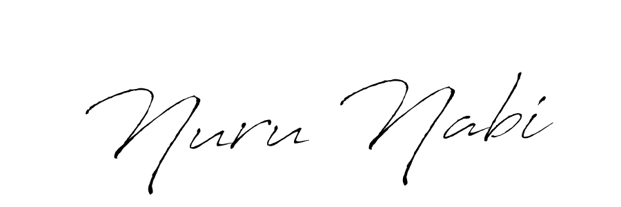 Similarly Antro_Vectra is the best handwritten signature design. Signature creator online .You can use it as an online autograph creator for name Nuru Nabi. Nuru Nabi signature style 6 images and pictures png