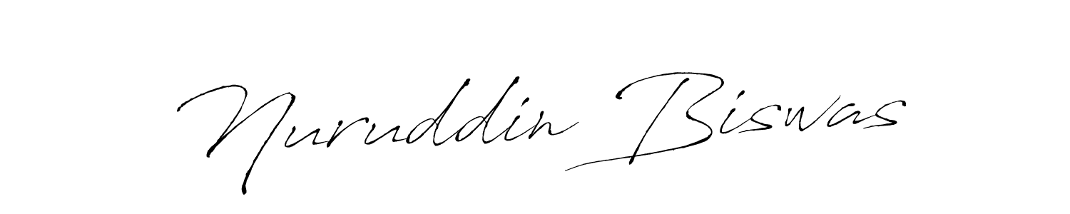 Use a signature maker to create a handwritten signature online. With this signature software, you can design (Antro_Vectra) your own signature for name Nuruddin Biswas. Nuruddin Biswas signature style 6 images and pictures png