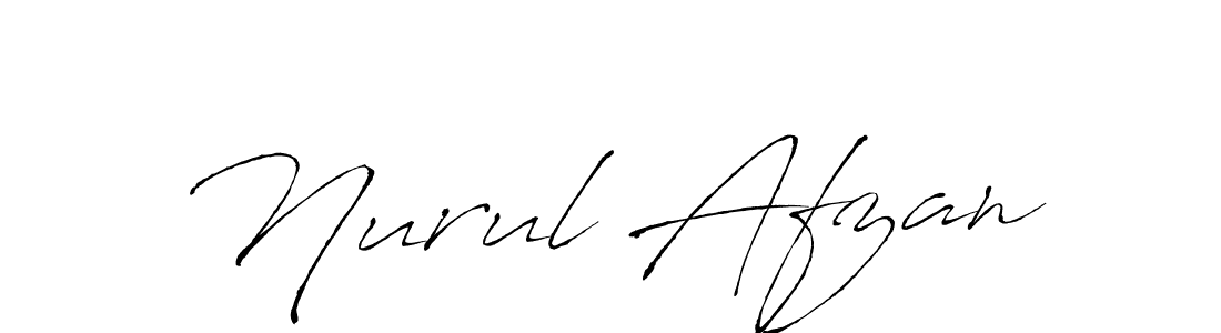 Design your own signature with our free online signature maker. With this signature software, you can create a handwritten (Antro_Vectra) signature for name Nurul Afzan. Nurul Afzan signature style 6 images and pictures png