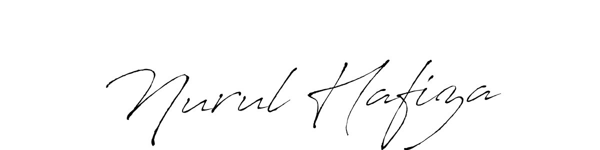 Similarly Antro_Vectra is the best handwritten signature design. Signature creator online .You can use it as an online autograph creator for name Nurul Hafiza. Nurul Hafiza signature style 6 images and pictures png