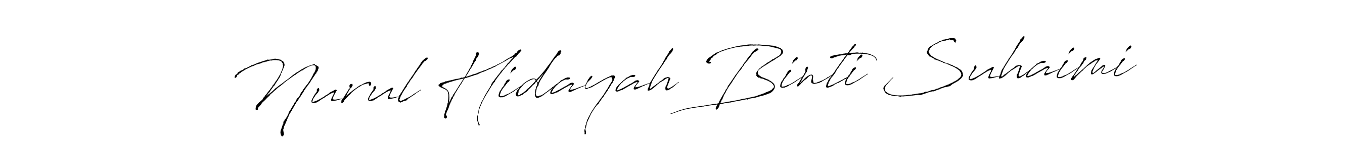 Here are the top 10 professional signature styles for the name Nurul Hidayah Binti Suhaimi. These are the best autograph styles you can use for your name. Nurul Hidayah Binti Suhaimi signature style 6 images and pictures png