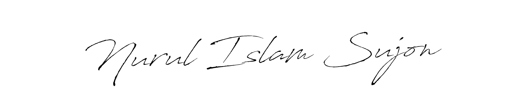How to make Nurul Islam Sujon signature? Antro_Vectra is a professional autograph style. Create handwritten signature for Nurul Islam Sujon name. Nurul Islam Sujon signature style 6 images and pictures png