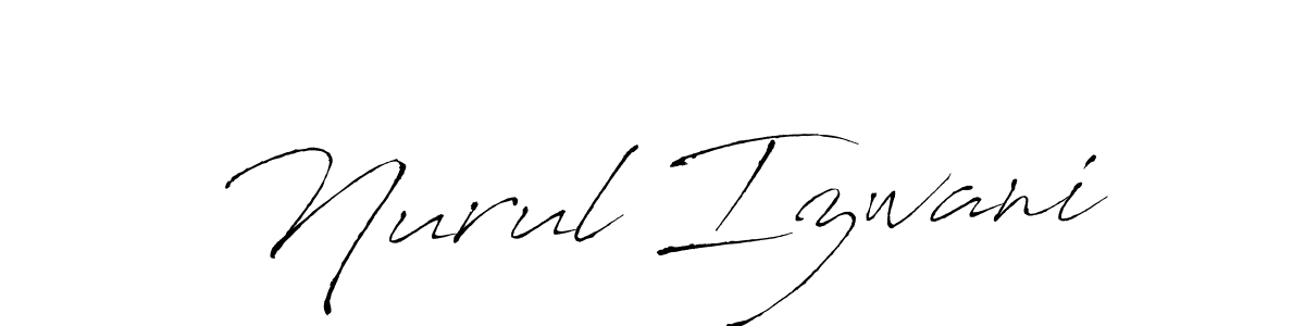 Antro_Vectra is a professional signature style that is perfect for those who want to add a touch of class to their signature. It is also a great choice for those who want to make their signature more unique. Get Nurul Izwani name to fancy signature for free. Nurul Izwani signature style 6 images and pictures png
