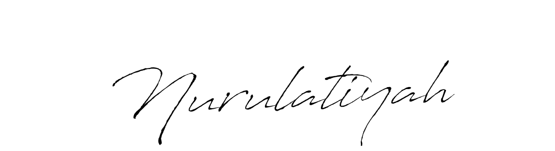 You can use this online signature creator to create a handwritten signature for the name Nurulatiyah. This is the best online autograph maker. Nurulatiyah signature style 6 images and pictures png