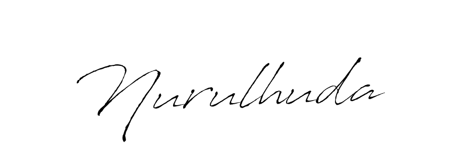 Create a beautiful signature design for name Nurulhuda. With this signature (Antro_Vectra) fonts, you can make a handwritten signature for free. Nurulhuda signature style 6 images and pictures png