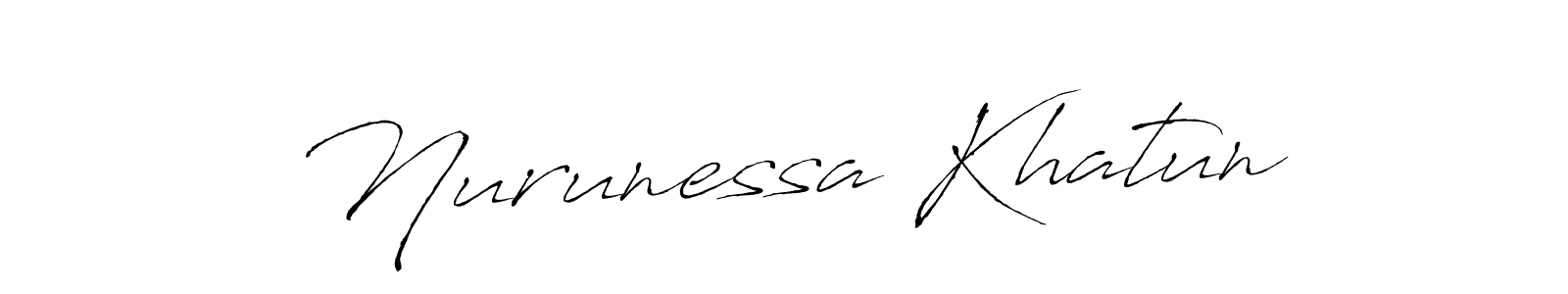 Similarly Antro_Vectra is the best handwritten signature design. Signature creator online .You can use it as an online autograph creator for name Nurunessa Khatun. Nurunessa Khatun signature style 6 images and pictures png